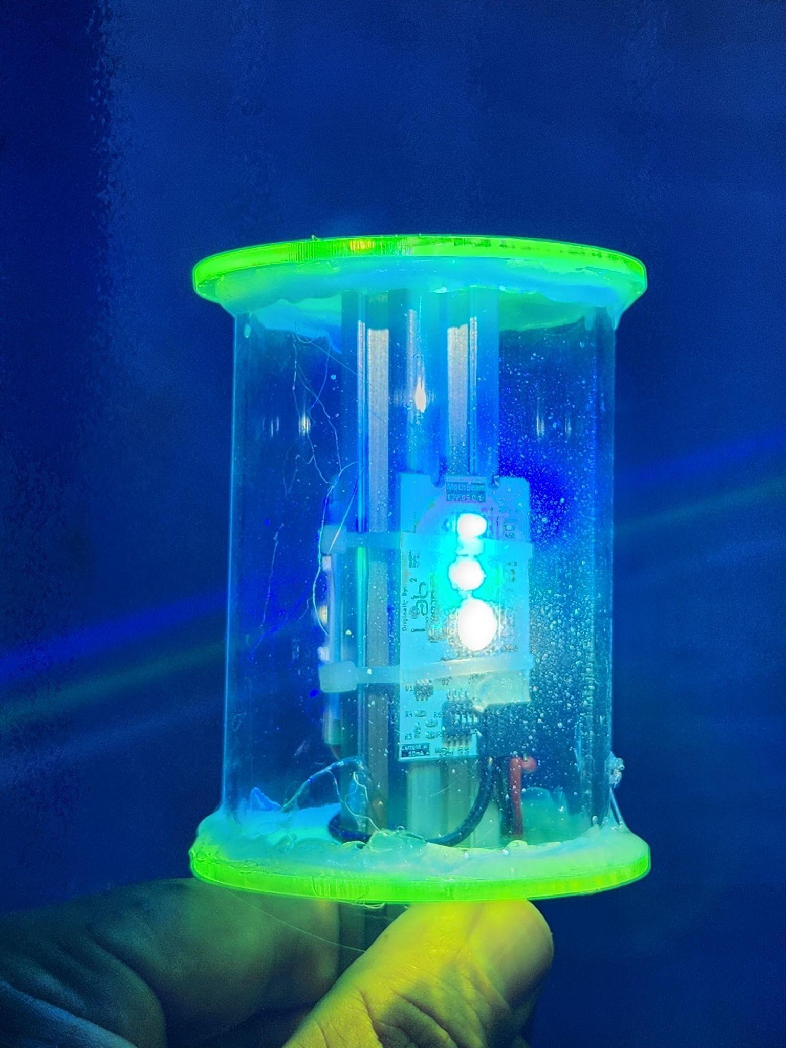 Photo of a standalone Mothbeam that can be used for traditional monitoring techniques like lightsheeting